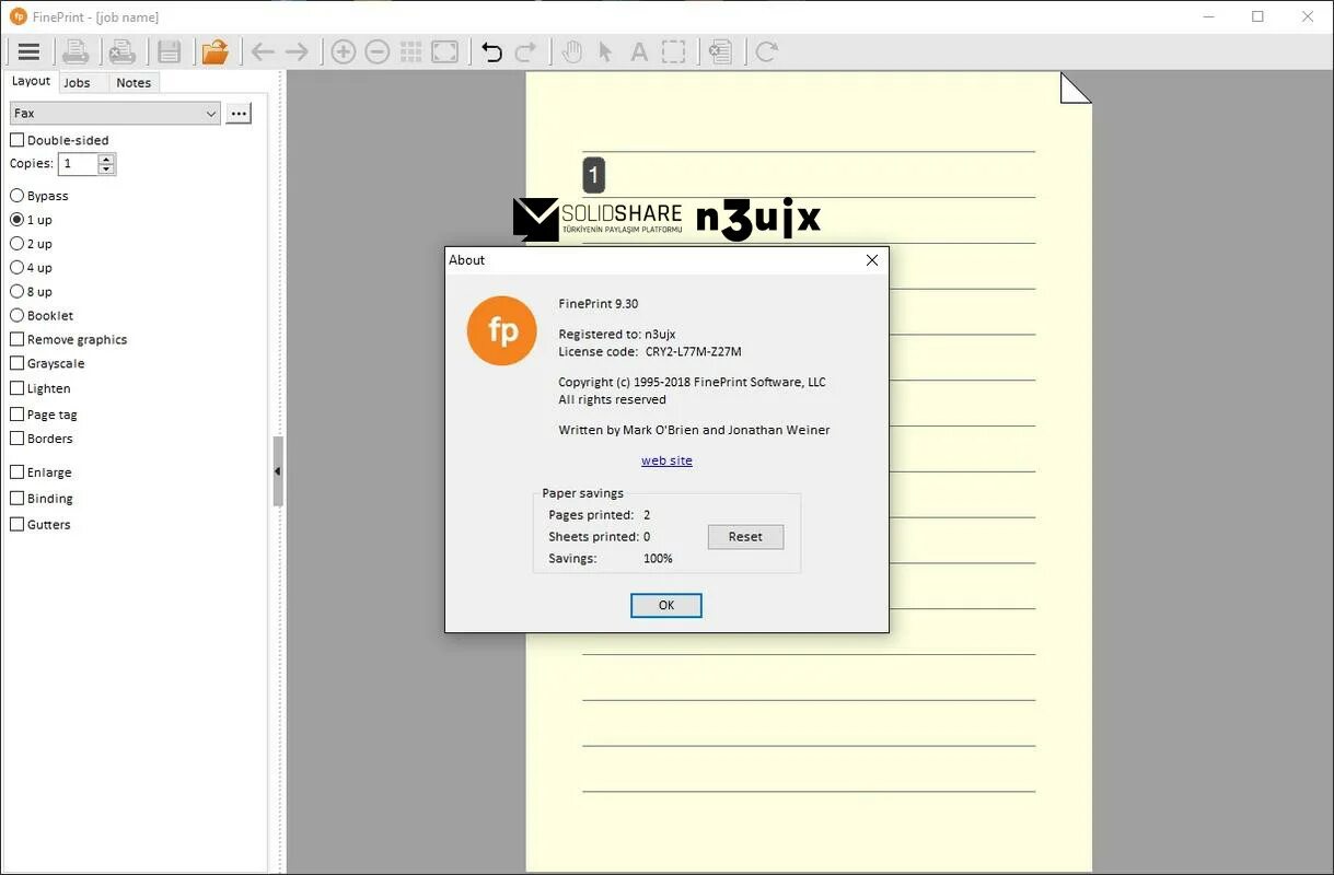 Fineprint workstation. 10. Как напечатать буклет на fineprint. Программа для печати на принтере. Fineprint книга.