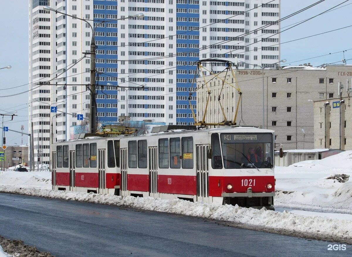 Трамвай 24 Самара. Трамвай 24. Самара, Tatra t6b5su № модель. 24 трамвай самара маршрут