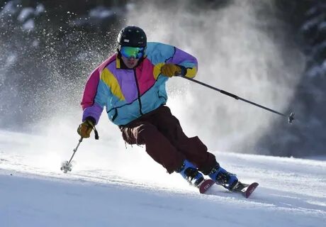 He skis i