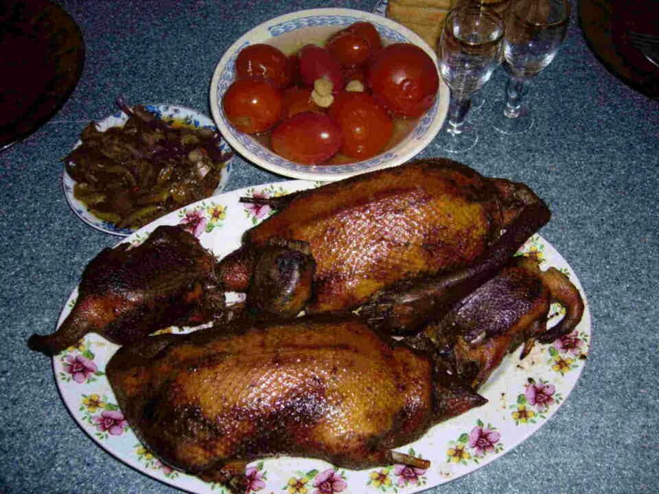 Коптим дикую утку