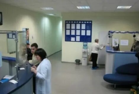 Регистратура больницы нпз
