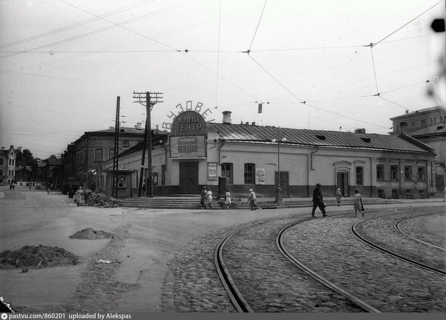 Казань - Исторические фотографии - Фото - Городской электротранспорт