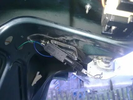 Ваз 2115 открытие багажника