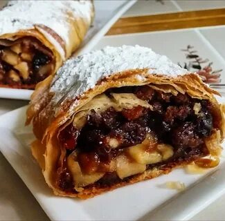 Рецепт теста штрудель с вишней