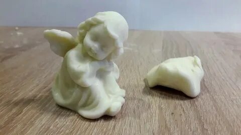 Лепка ангела из пластилина