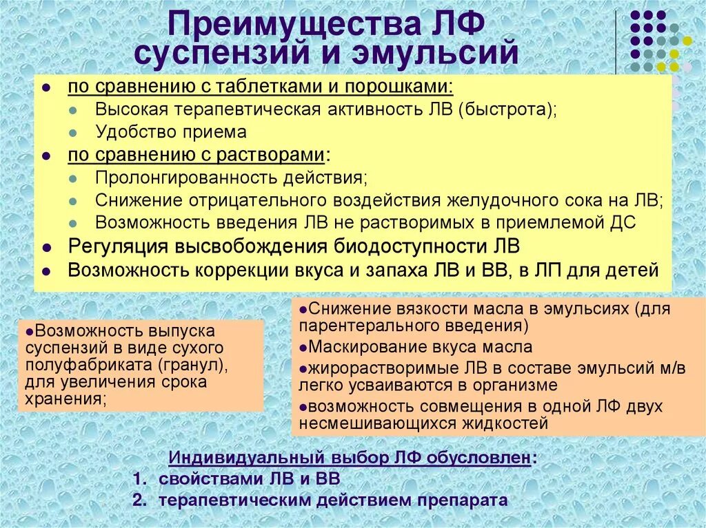 Отличие эмульсии. Достоинства и недостатки суспензий. Преимущества суспензий. Эмульсии преимущества и недостатки. Суспензия и эмульсия.