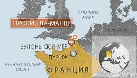 Какой пролив разделяет англию и францию