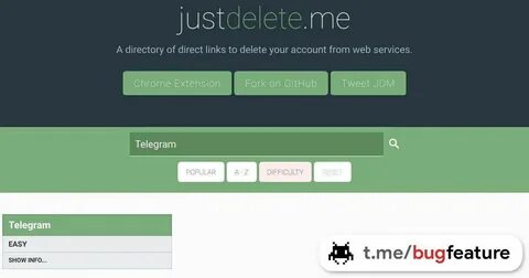 Justdelete