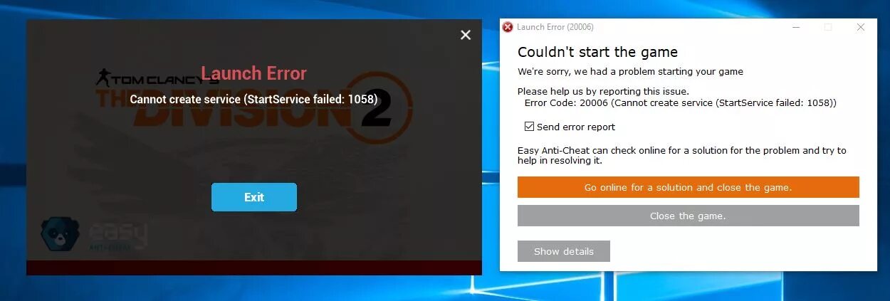 Ошибка запуска служба easyanticheat. Easy anti cheat fortnite ошибка. easy anti cheat ошибка 30007. ошибка 10011 easyanticheat. service start error.