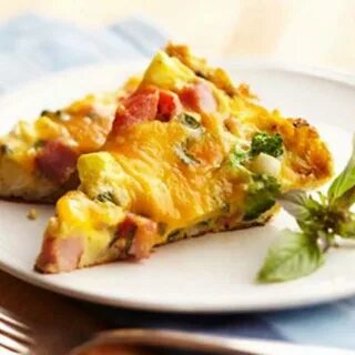 Омлет с курицей и овощами
