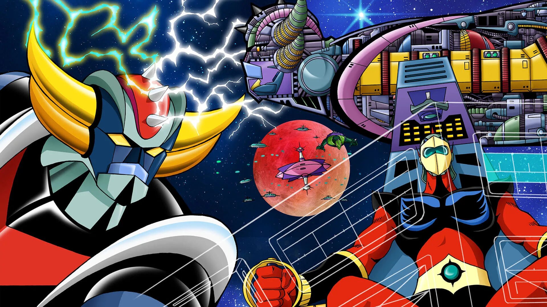 Grendizer. UFO Robo Grendizer. Грендайзер Коджи. UFO Robot Grendizer. Грендайзер Вега.