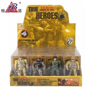 Is the toy soldier in the box
