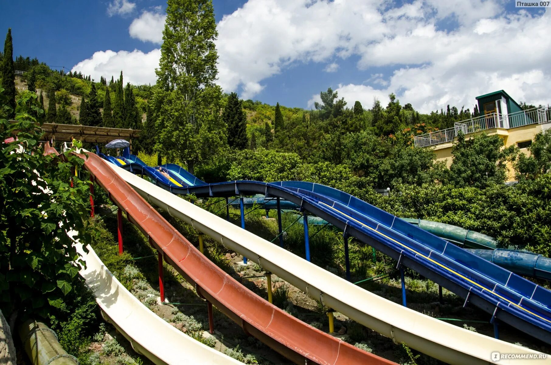 Аквапарк набережная ул 4а алушта фото Аквапарк "Миндальная роща". Алушта. Крым