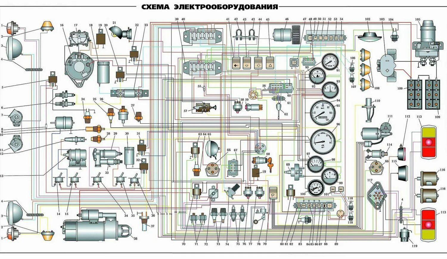 Цветные электросхемы. Электросхема Урал 4320. Электросхема Урал 4320 цветная. Схема электрооборудования Урал 4320-31. Схема электрооборудования Урал 4320 евро.