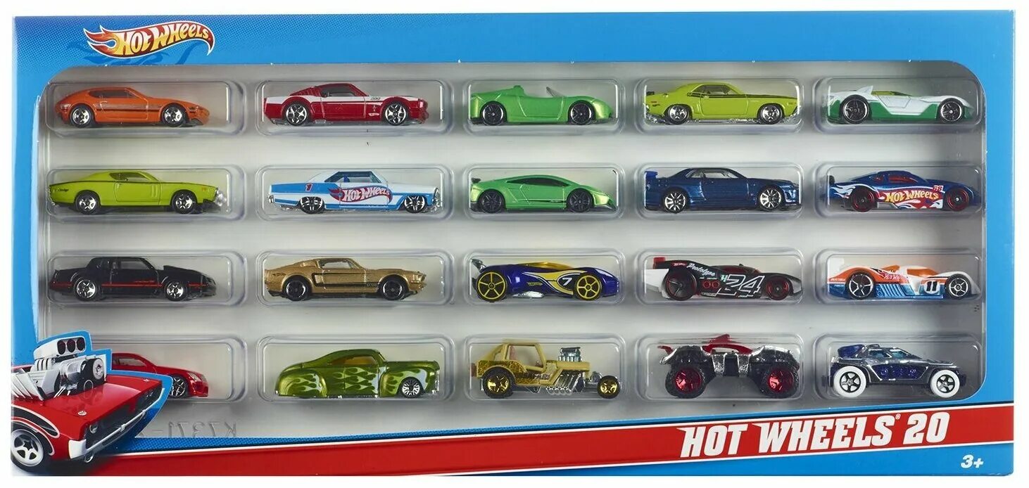 Hot Wheels 20 h7045. Набор машин hot Wheels h7045/dpg53. Машинки хот Вилс 20 штук. Mattel hot Wheels h7045 хот Вилс базовые машинки.