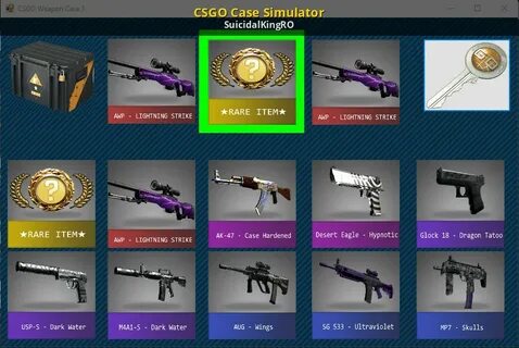 Появился weapon case первый кейс со скинами