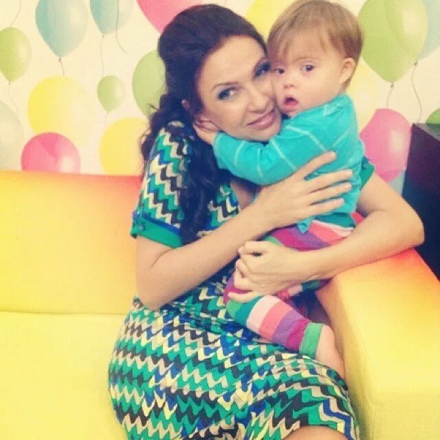 Evelina Bledans and lekcandp Semin became partners in 2012. They've got a boy na