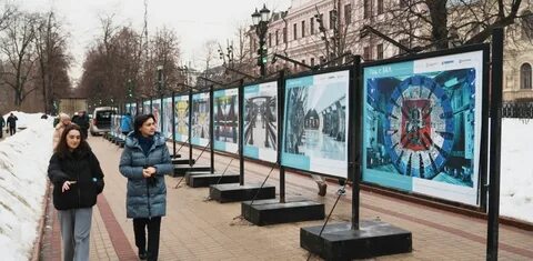 В москве открыли небо