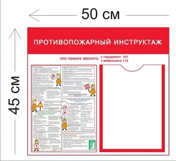 Пожарный инструктаж кратко