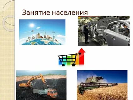Занятие жителей города