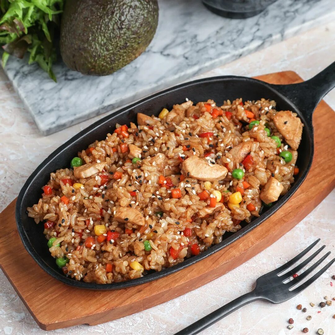 Рецепт вкусного риса с курицей
