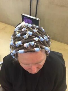 Бигуди мужчина