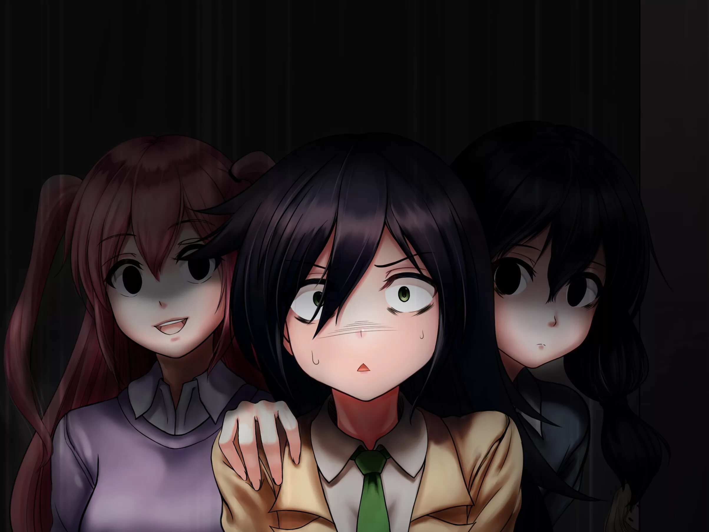 Ватамоте Томоко Юри. Томоко Куроки Юри. Watamote Tomoko Kuroki.