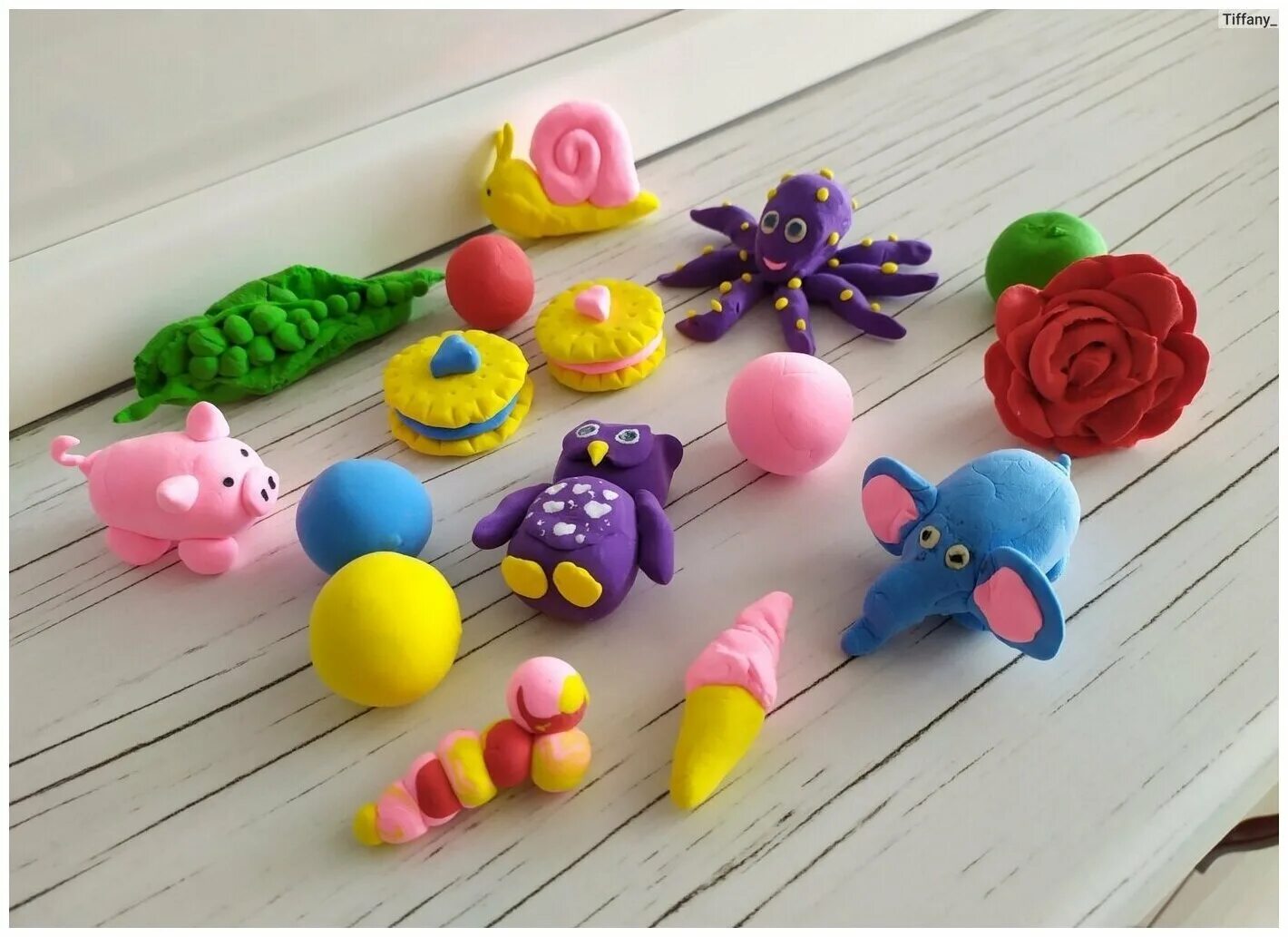 Фигурки из пластилина для детей