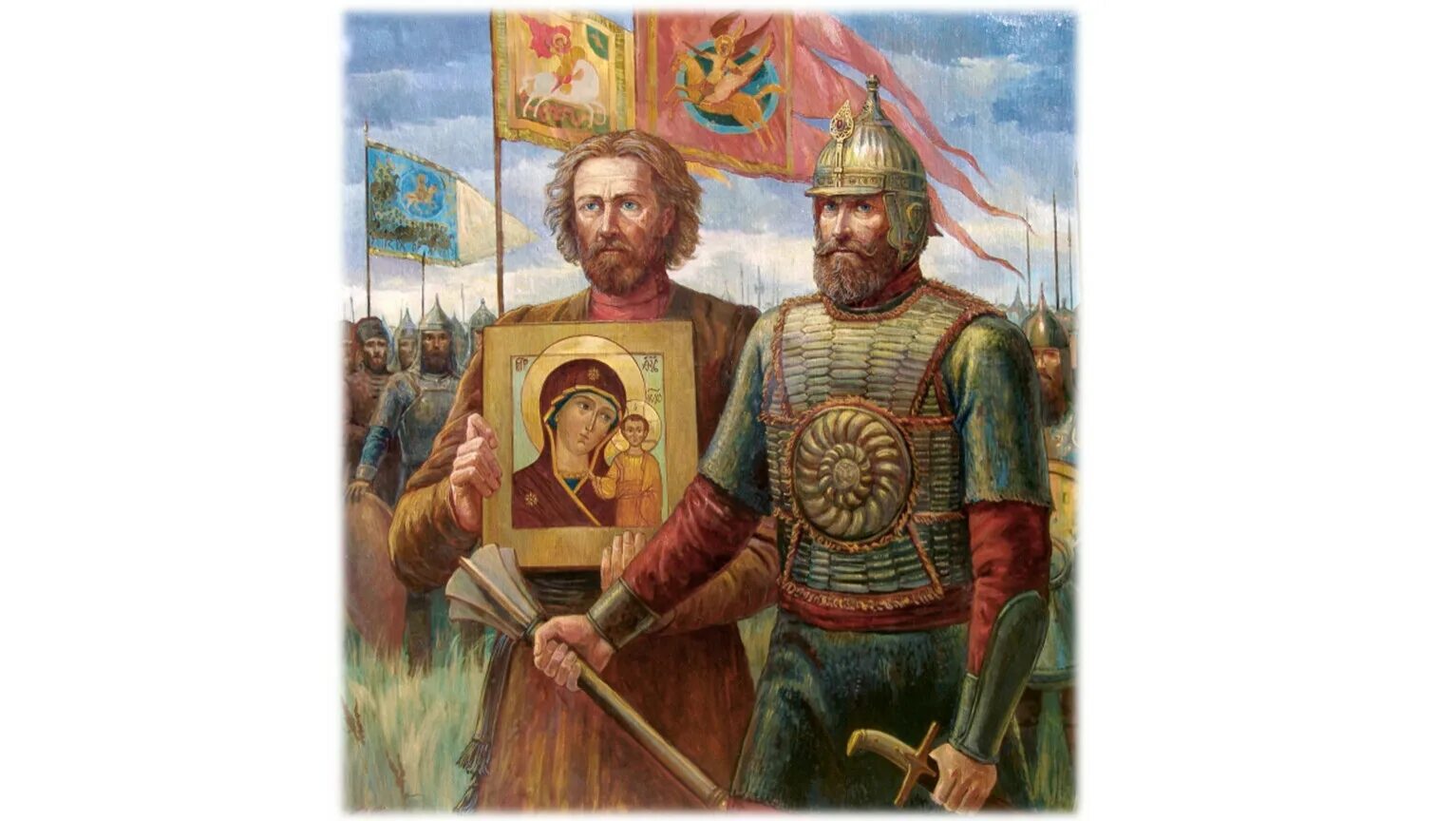 Русский национальный герой прославившийся спасением. Освобождение Москвы 1612 Минин и Пожарский.