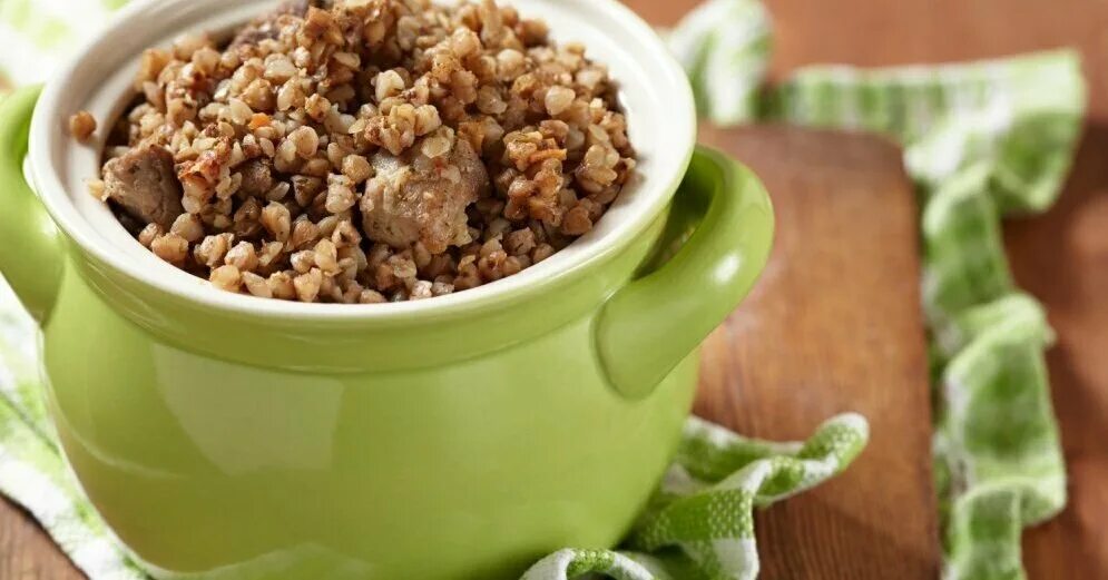 гречка со свининой в горшочке