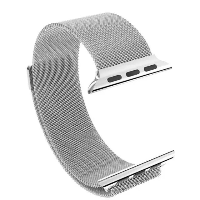 Watch band цена. Ремешок Миланская петля для Apple watch. Ремешок Миланская петля для Apple. Ремешок Apple watch Magnetic. Эппл вотч с металлическим ремешком.