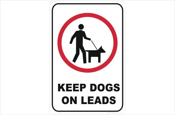 Dogs must keep on a lead. Keep your Dog on the lead. Keep a Dog. Dogs must be kept on a lead. Protect nature! Keep off the grass! Keep your Country tidy! Keep Dogs under Control! Recycle!.