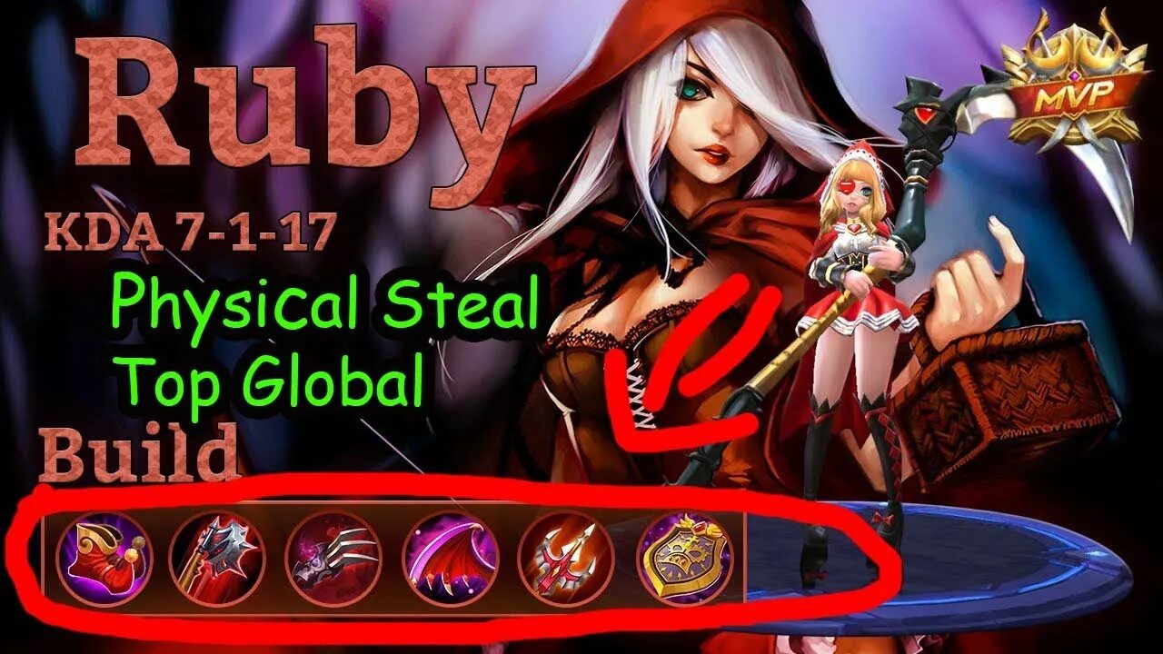 Сборка на руби. Mobile Legends Bang Bang Руби. Ruby MLBB. Ruby mobile Legends. Сборка на Руби mobile Legends.