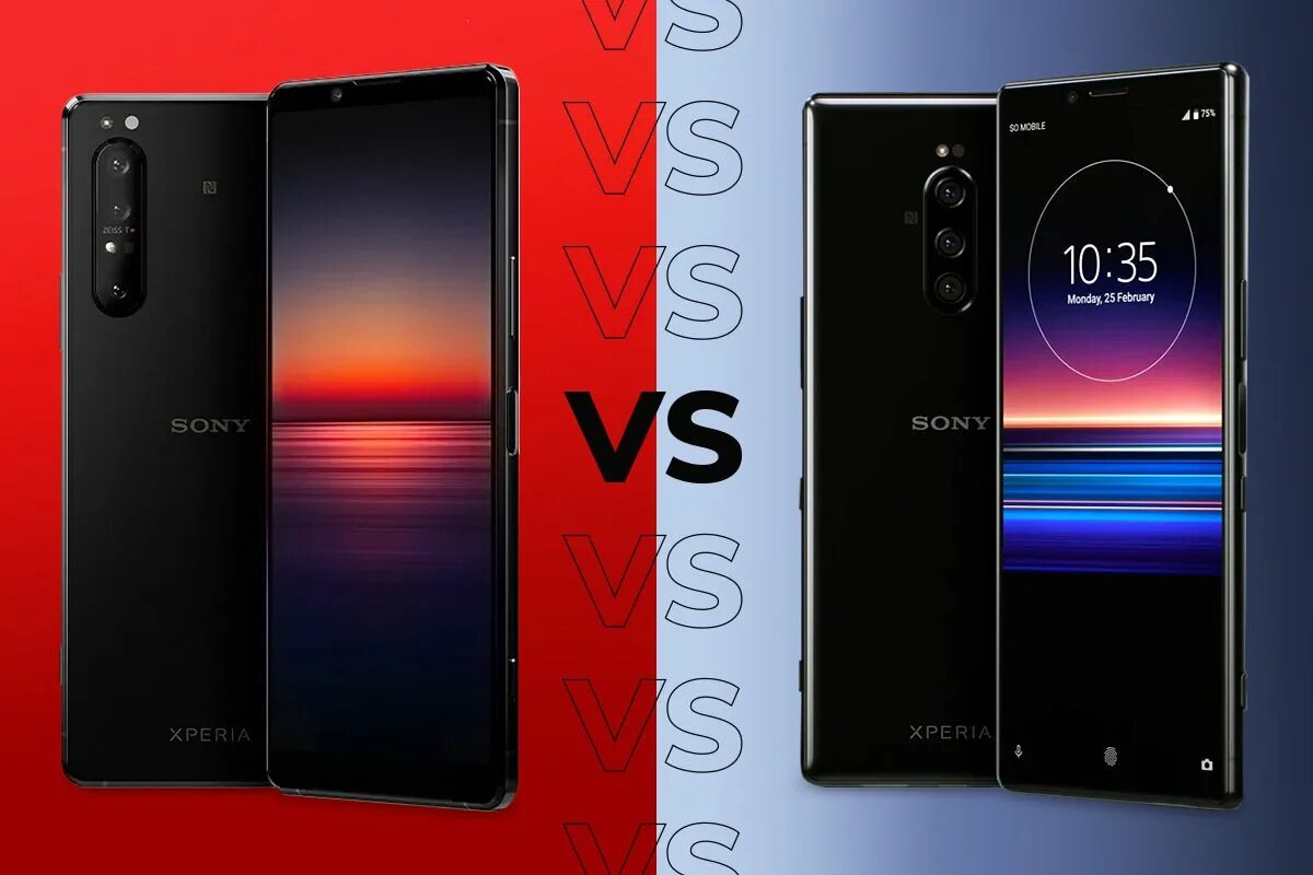 Sony Xperia 1. Sony Xperia 1 II. Sony Xperia 1 v. Display Sony Experia 1.