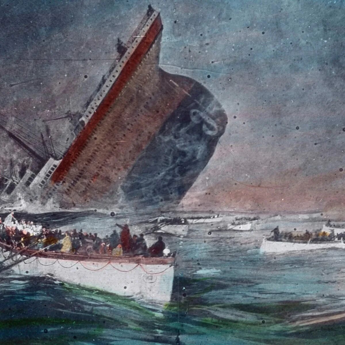Sinking back
