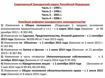 В чем сила гражданского кодекса