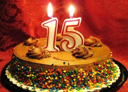 Поздравление с 15 летним юбилеем