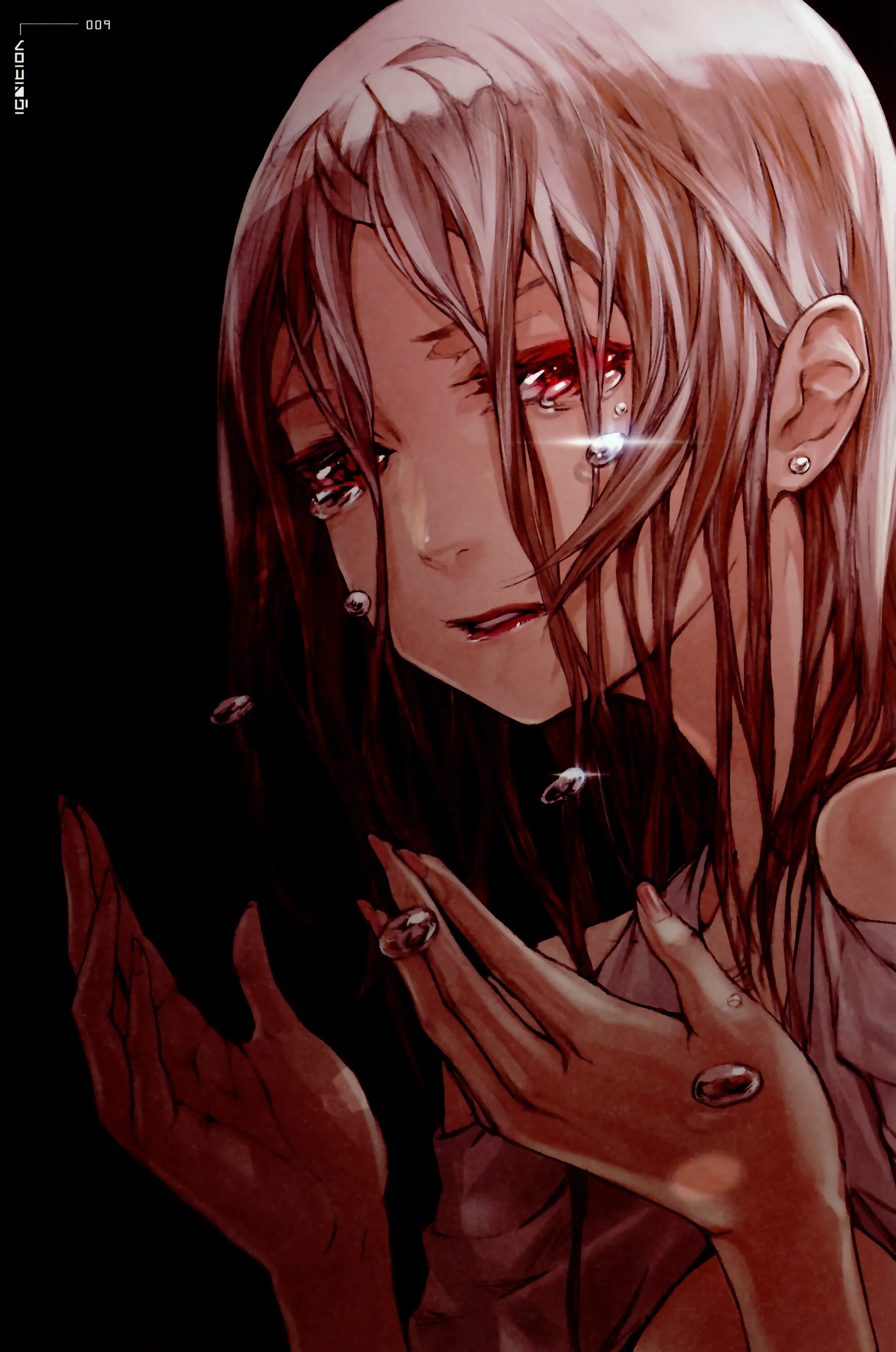 девочка плачущая кровью