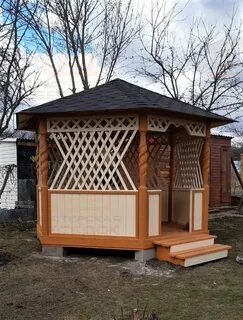 Беседки из дерева московская область