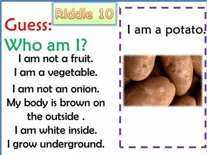 A some potatoes
