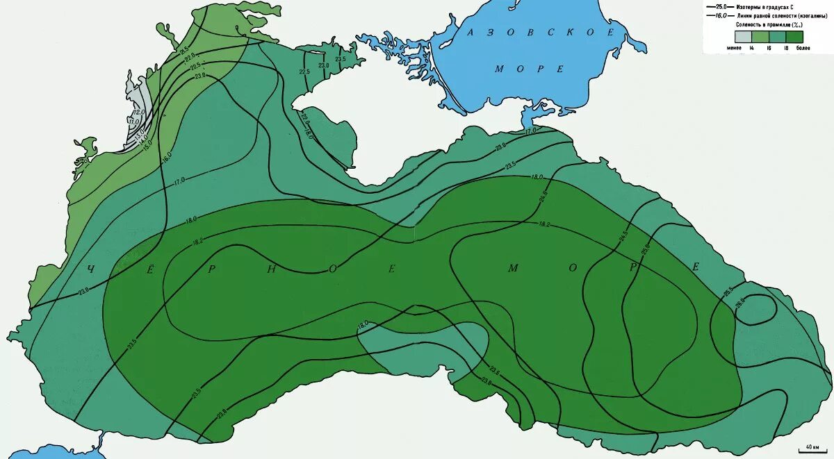 Температура черного моря в районе