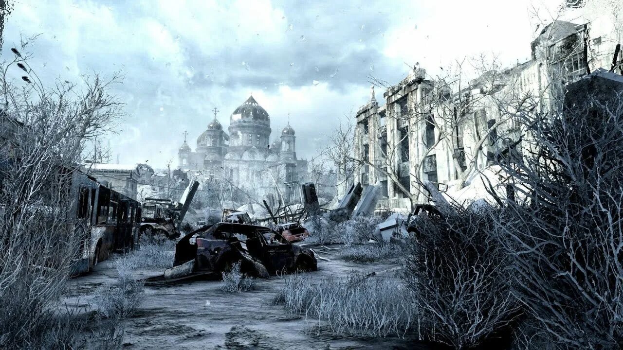 Красивый разрушенный. Metro 2033 Москва. Metro 2033 Москва арт. Постапокалипсис Metro 2033. Постапокалиптическая Москва Metro 2033.