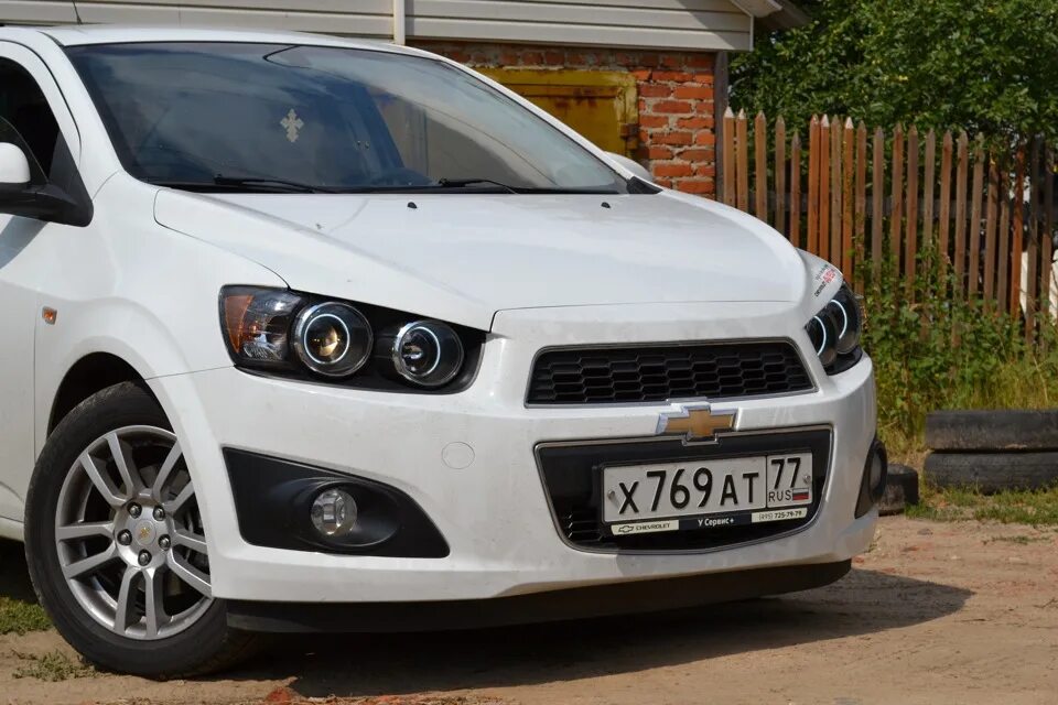 Установка линз, и изготовление 3D LED поворотов в Chevrolet Aveo Тюнинг фар свои