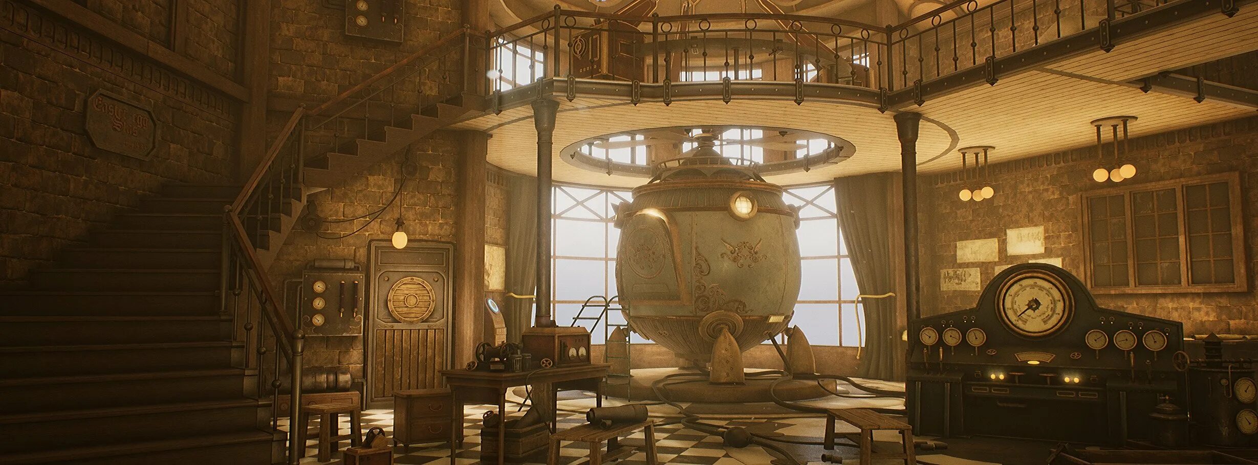 Стол изобретателя. Концепт арт steampunk лаборатория. мастерская изобретателя дизельпанк. стимпанк лаборатория арт. стимпанк лаборатория изобретателя.