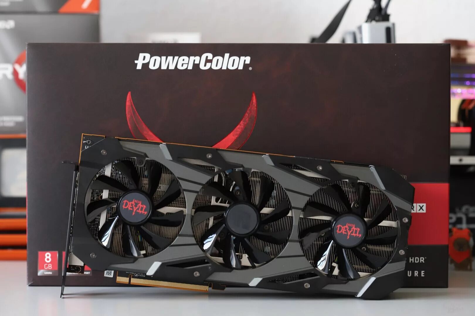 Rx 5700 цена. POWERCOLOR Red Devil Radeon RX 5700 XT. RX 5700 XT 8gb Red Devil. RX 5700 POWERCOLOR. 5700 XT Power Color Red Devil.