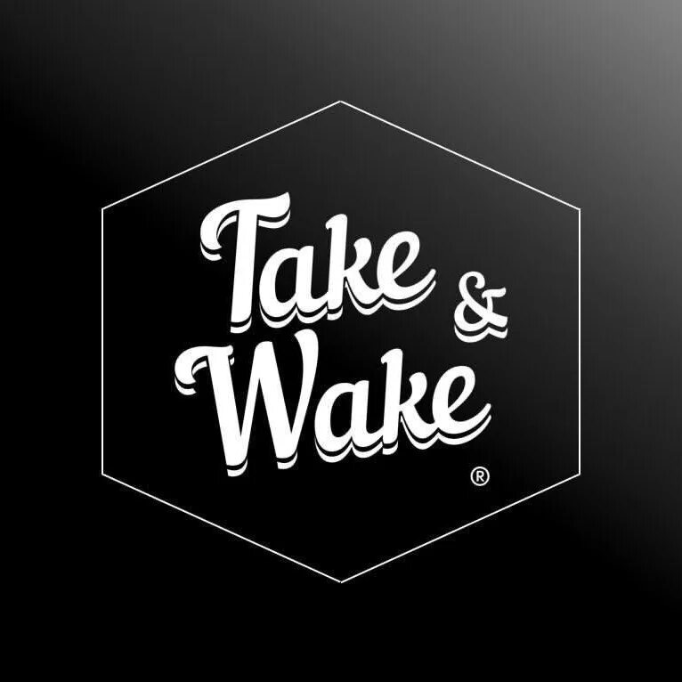 Take network. Тейк энд вейк. take and wake логотип. take and wake кофейня логотип. («take and wake», «милти».