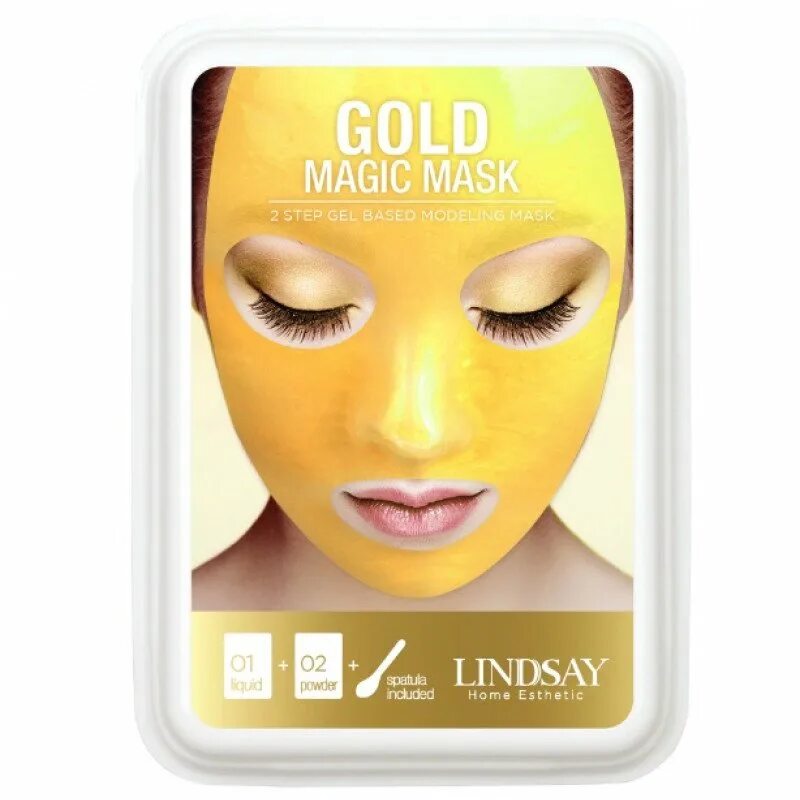 Маска альгинатная Линдсей Голд. Lindsay маска тканевая для лица. Gold Mask для лица. Золотая пудра маска для лица.