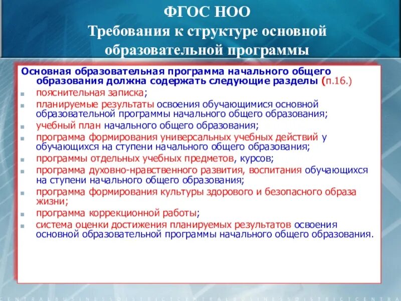 ФГОС начального общего образования (1–4-й классы);. Требования к структуре ООП ФГОС НОО. Требования ФГОС общего образования. Образовательная программа начального образования. Основные изменения обновление