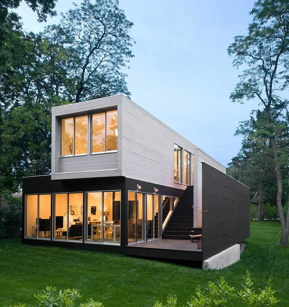 Проект "Эйндховен" Modern barn house, Barn style house, House exterior