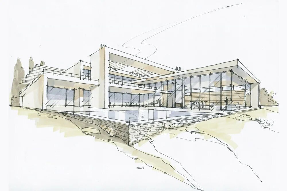 Архитектурный эскизный проект. Проект графическое изображение. Здания для рисования. Эскиз архитектурного проекта. Городские ландшафты графика.